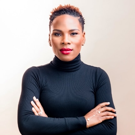 Black Turtleneck - Luvvie Photoshoot